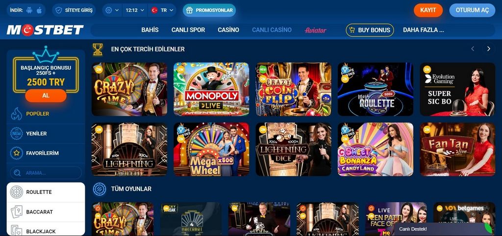 Mostbet Gambling Enterprise PT